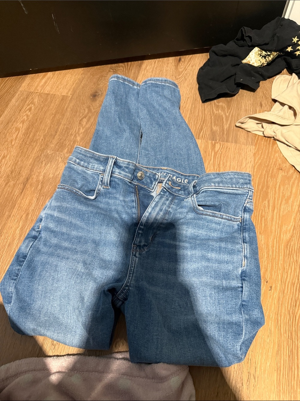 American Eagle Outfitters Light Blue Skinny Jeans